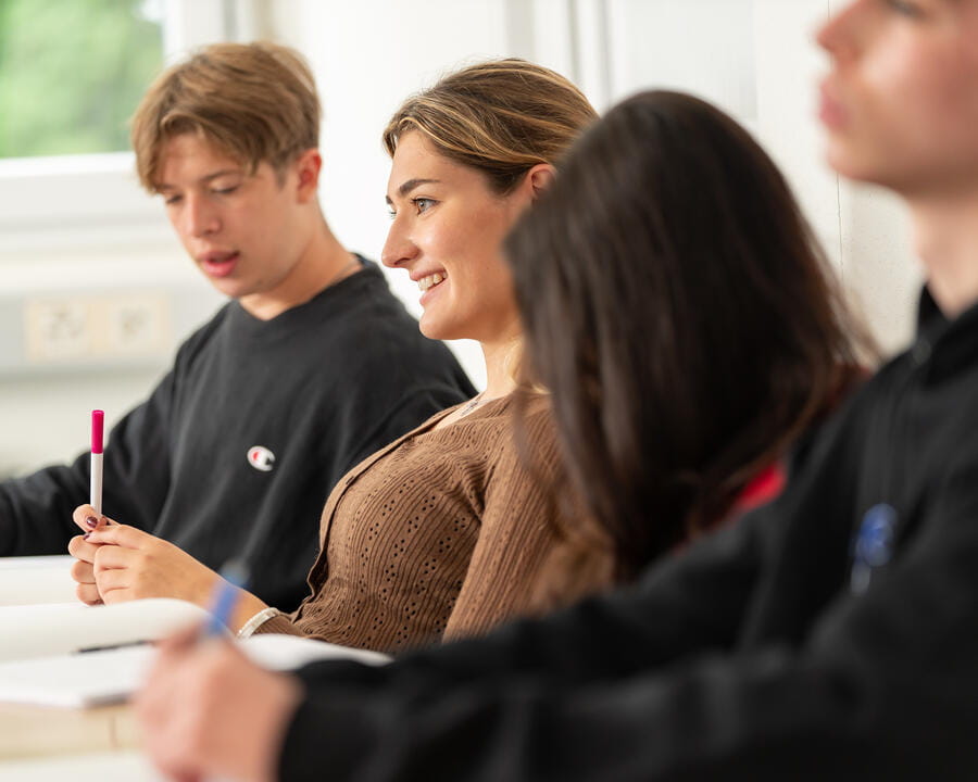 Swiss education curriculum students in class
