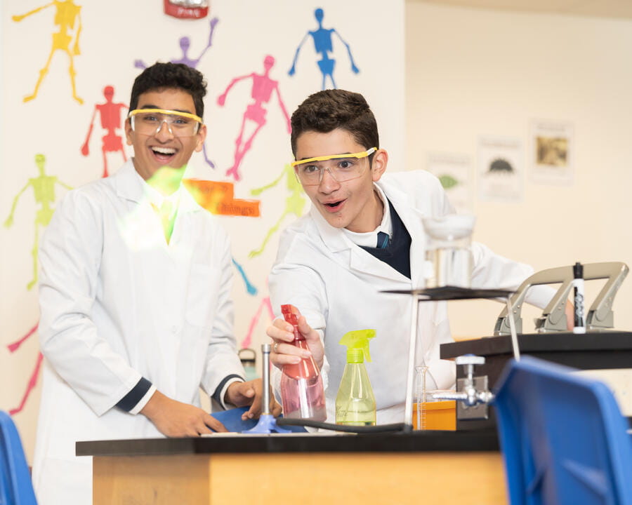 Students in a Science Lesson