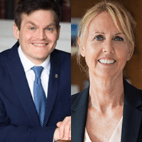 Pauline Nord and Rob Breare